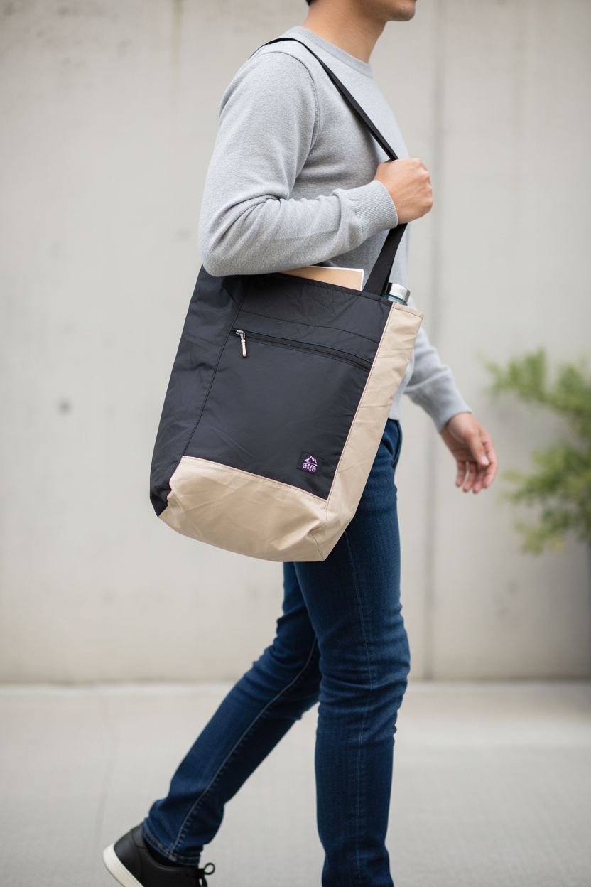 A bag built from what was left behind