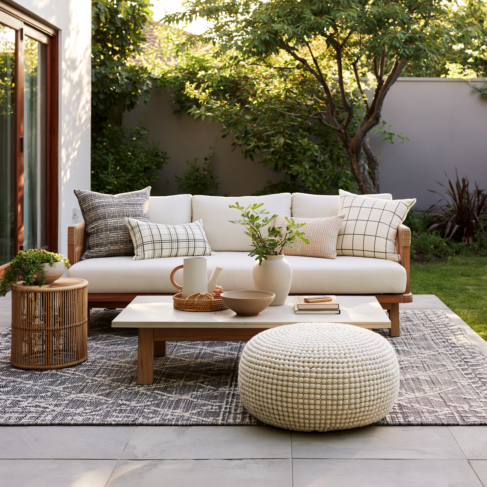 Spaces that start at the back door.
