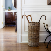 Natural Rattan Round Umbrella Stand