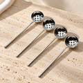 Perforated Steel Olive Spoon Set