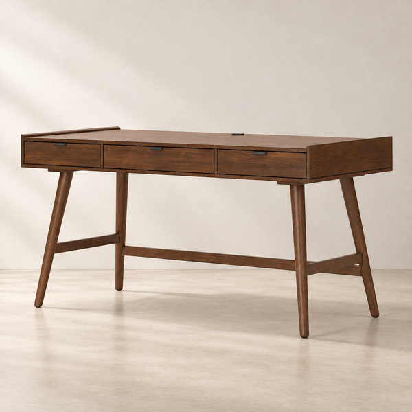 Lyncott - Home Office Desk in a clean neutral interior