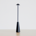 Matte Black Portable Rechargeable Table Lamp