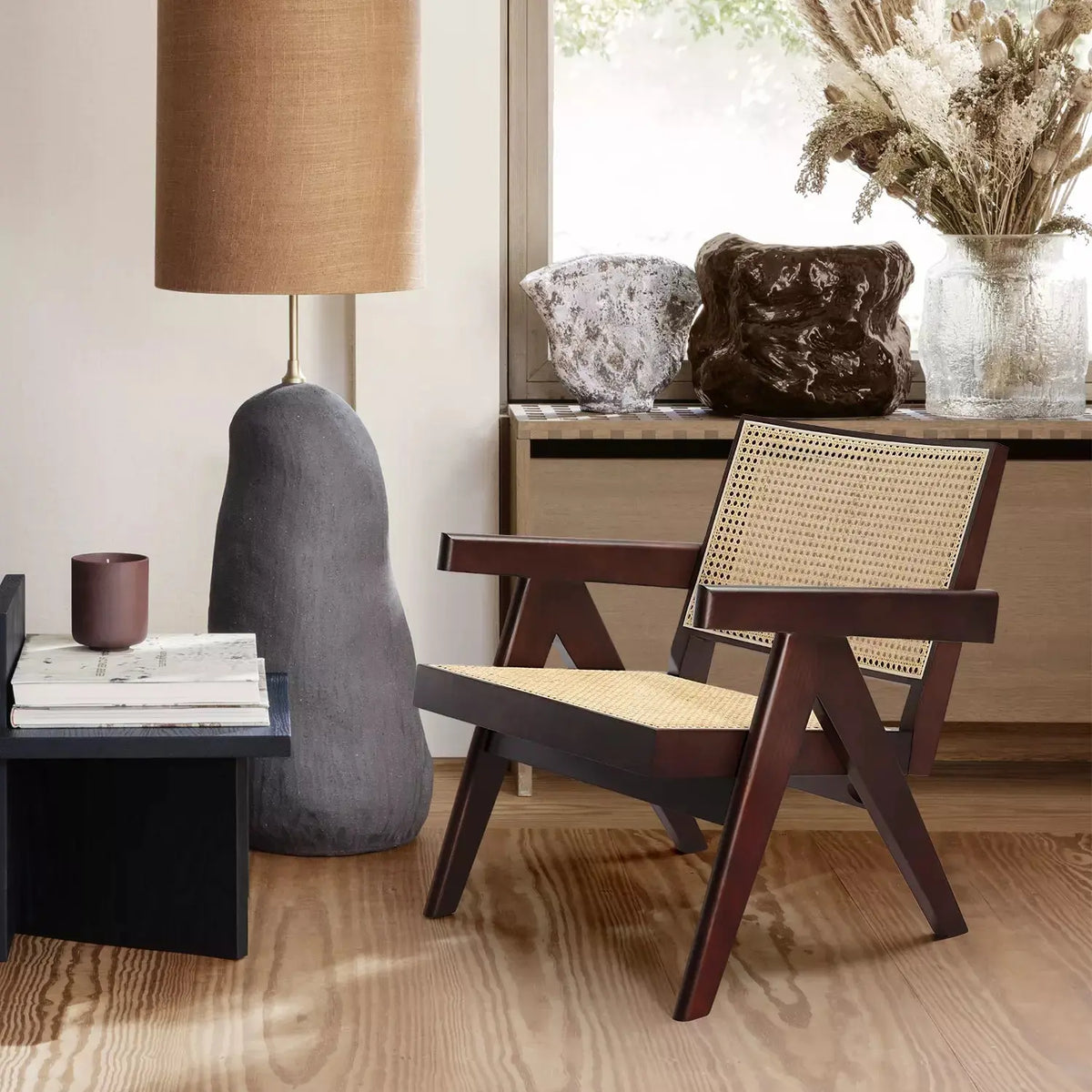 The chair a room quietly organizes around