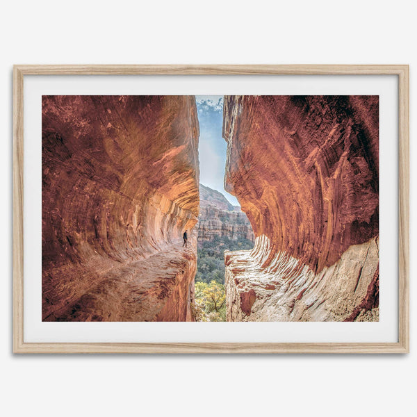 Sedona Subway Cave Landscape Print
