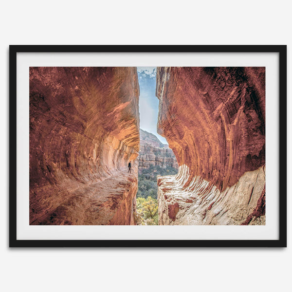 Sedona Subway Cave Landscape Print