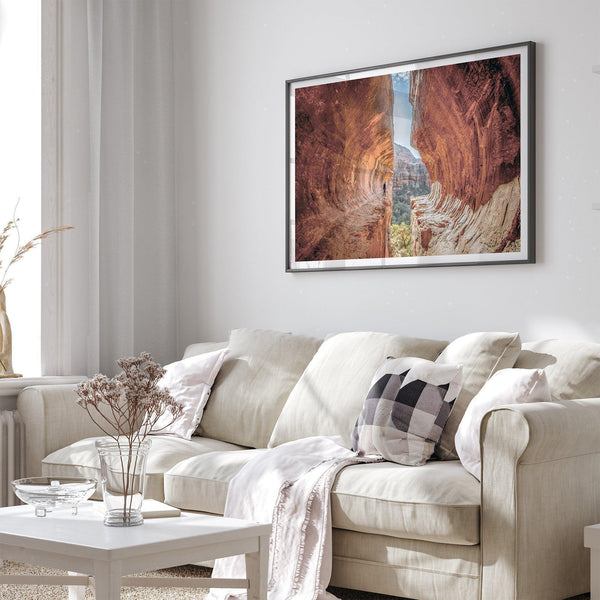 Sedona Subway Cave Landscape Print