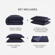 Lyocell Bedding Complete Set – bundle (view 41) | Roost & Roam