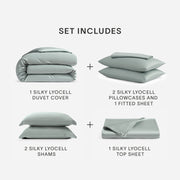 Lyocell Bedding Complete Set – bundle (view 30) | Roost & Roam