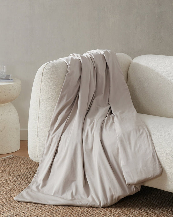 Smooth Cotton Weighted Blanket Cover