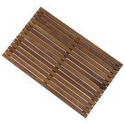 Slatted Teak Wood Bath Mat