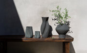 Sculpted Matte Ceramic Vase