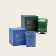 Embossed Glass Scented Candle