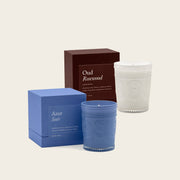 Embossed Glass Scented Candle