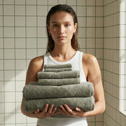 Dense-Loop Cotton Bath Towel Set