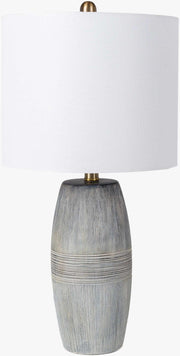 Ribbed Ceramic Table Lamp