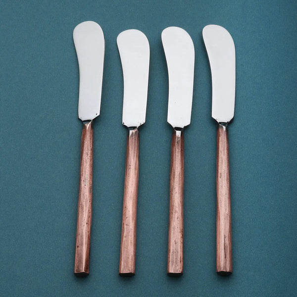 Copper-Handle Stainless Spreader Set