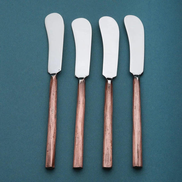 Copper-Handle Stainless Spreader Set