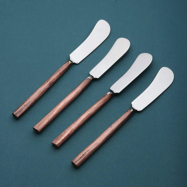 Copper-Handle Stainless Spreader Set