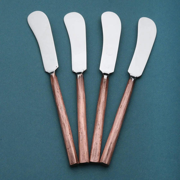 Copper-Handle Stainless Spreader Set