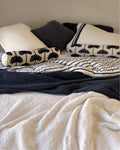Striped Sherpa Reversible Comforter