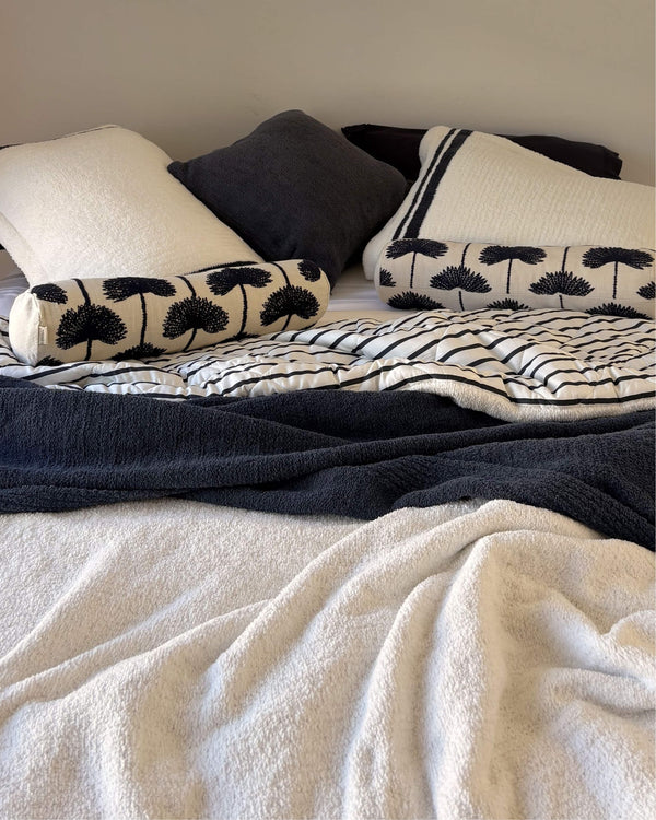 Striped Sherpa Reversible Comforter
