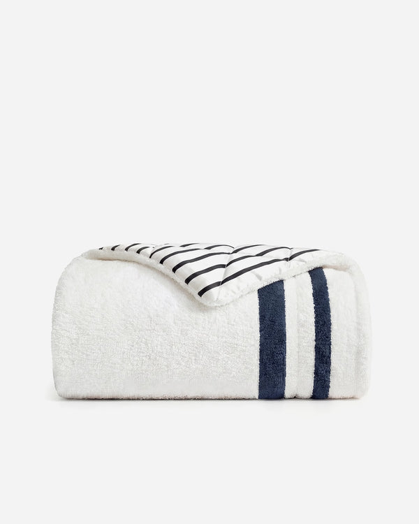 Striped Sherpa Reversible Comforter