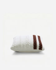 Braided Two-Stripe Soft Throw Pillow