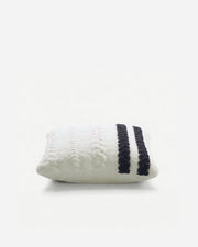 Braided Two-Stripe Soft Throw Pillow