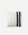 Braided Two-Stripe Soft Throw Pillow