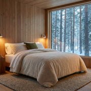 Faux Fur Bamboo-Backed Comforter – comforters (view 12) | Roost & Roam