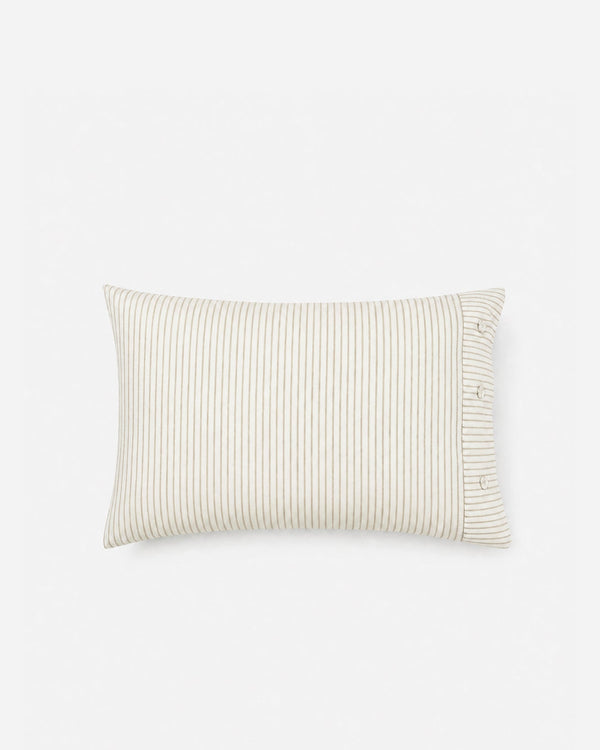 Striped Cotton Gauze Pillowcase Set