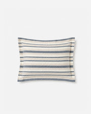 Striped Cotton Gauze Pillow Sham Set