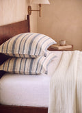 Striped Cotton Gauze Pillow Sham Set