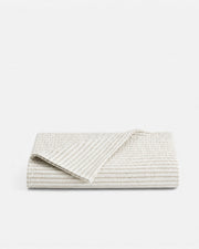 Striped Cotton Gauze Flat Sheet