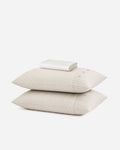 Cotton Gauze Stripe Fitted Sheet Set