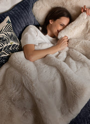 Faux Fur Bed Runner Throw