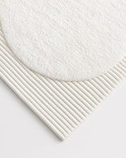 Organic Cotton Ribbed Bath Rug