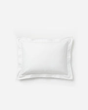 Cotton Sateen Embroidered Pillowcase Sham Set