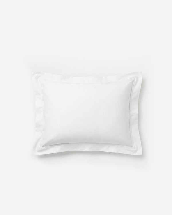Cotton Sateen Embroidered Pillowcase Sham Set