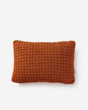 Waffle-Knit Lumbar Pillow – pillows (view 38) | Roost & Roam