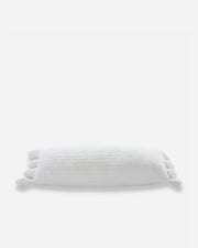 Braided Pom Pom Lumbar Pillow
