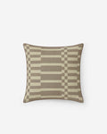 Cotton Slub Geometric Throw Pillow