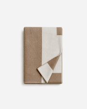 Cotton Modal Geometric Block Throw
