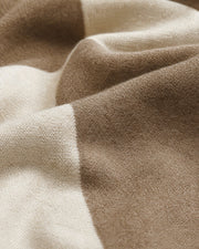 Cotton Modal Geometric Block Throw