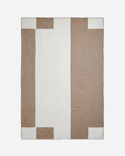 Cotton Modal Geometric Block Throw
