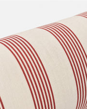 Striped Cotton Bolster Pillow