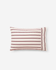 Striped Cotton Sateen Fitted Sheet Set