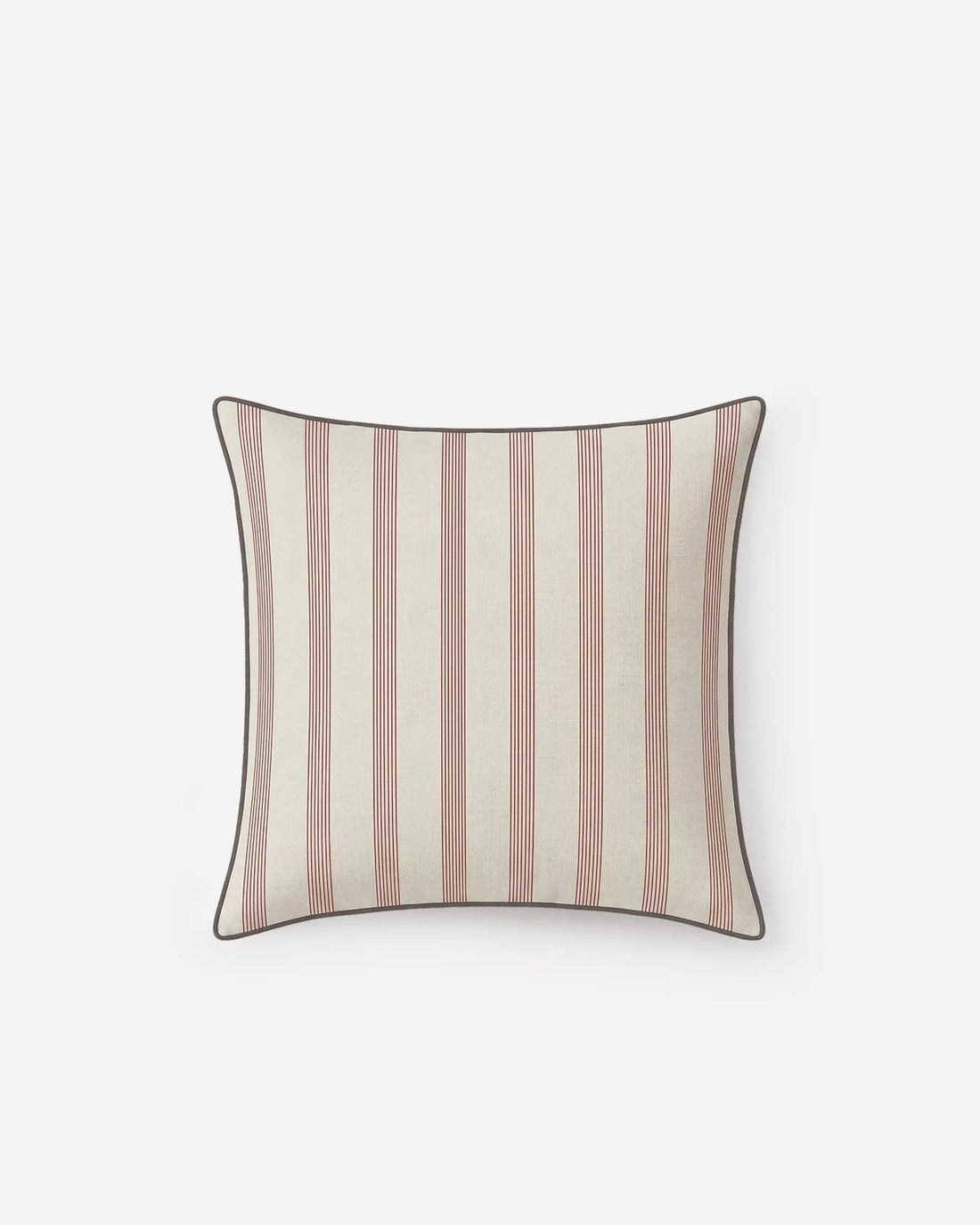 Striped Cotton Throw Pillow