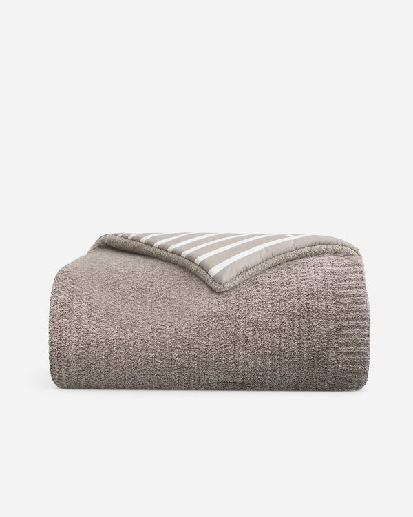Reversible Striped Snug Comforter