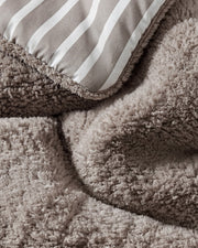 Reversible Striped Snug Comforter